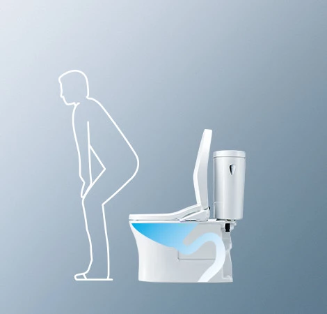 オート便器洗浄のイメージ