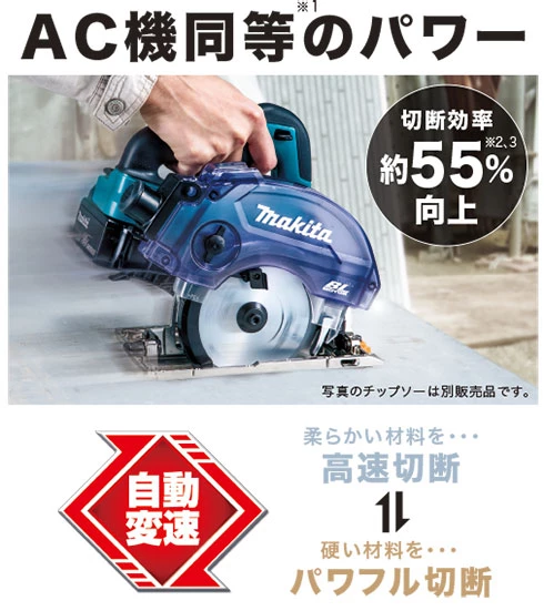 KS511DZ_AC機同等のハイパワー